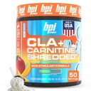 BPI Sports CLA + Carnitine Shredded - Convertir les cellules graisseuses dans l'énergie et soutient Lean Muscle, Boost Métabolisme - Supplément L-Carnitine non stimulant - Mangue tropicale (14.1 oz. / 50 portions)