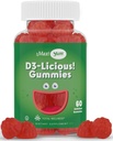 Santé Maxi Gommies de vitamine D (60 Gommies)