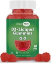 Santé Maxi Gommies de vitamine D (60 Gommies)