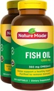 2 x 200Pk Nature Made Fish Oil 1200 mg Softgels Omega 3