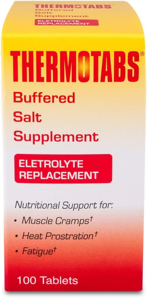 THERMOTABS Supplément sel comprimés tamponnés 100 comprimés (paquet de 2)