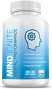 Mind IgniteTM Mental Performance 16 Ingrédients - Supplément Cerveau Nootrope Extra Force pour Focus, Énergie, Mémoire, Clarté, Concentration et plus