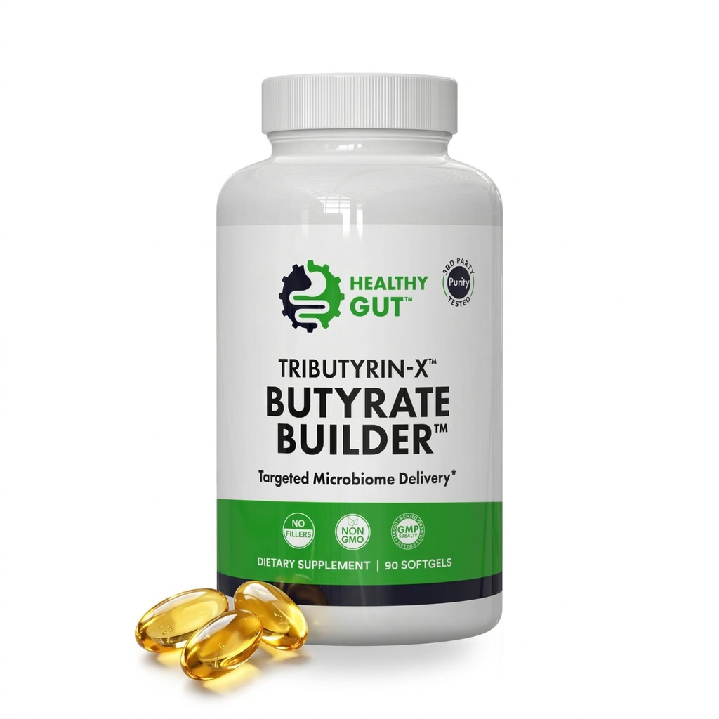 Hygiène Gut Tributyrin-X. La plupart des suppléments de butyrate biodisponibles pour Gut Health & Leaky Gut Support.
