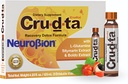Formule de désintoxication Crudta avec L-glutamine, extrait de silymarin, extrait de boldo, antioxydants, support immunitaire, 5 flacons