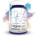 Nootropics Depot Erinamax Lion's Mane 500mg Capsules de la culture liquide Mycélium de 2,5mg Erinacine A de l'humeur, de la cognition et du support nerveux de 60 Nombre