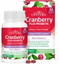 Comprimés probiotiques Cranberry Plus du 21e siècle, 60 comtes