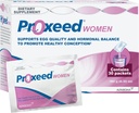 Proxeed® Fécondité féminine Supplément Contient de l'acide folique et d'autres vitamines et nutriments essentiels.