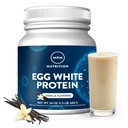 MRM Nutrition Oeuf Protéine blanche de la vanille Aromatisée de 23g Protéine sans gras avec enzymes digestives de la plus haute valeur biologique de 20 portions testées cliniquement