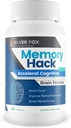 Memory Hack - Acceleral Cognitive Cerveau Formule - Soutenir l'endurance mentale et la concentration - avec la Taurine et d'autres ingrédients naturels puissants - Nootropic Cerveau Booster