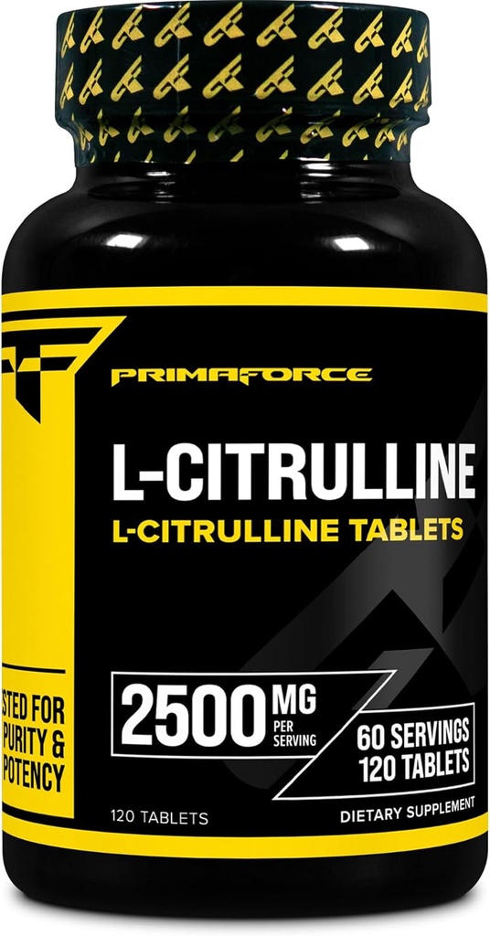 Primaforce L-Citrulline 2500mg, 120 comprimés, 60 portions