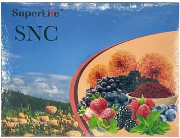 Super Life SNC Soutien aux neurones Vision améliorer la vision Blur yeux secs cognitifs (15 sachets/boîte)