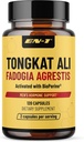 EN-1 Tongkat Ali pour hommes (Longjack) Fadogia Agrestis et Tongkat Ali Supplément 1205mg par portion avec BioPerine, Tongat-ali pour hommes - 120 Capsules Tonkat-Ali Long Jack