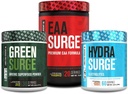 Poudre verte de surgélation de l'usine Jacked, supplément d'hydratation des électrolytes d'hydroxyde, supplément de surgélation de l'EAA