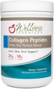 Ressources Bien-être Collagène Peptides - Pâturage élevé, herbacé Protéine de collagène 100 % hydrolysée de type I et III Collagène Peptides Poudre, non aromatisée (500 grammes/ 17,6 onces)