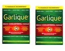 Garlique Formule de cholestérol sain avec 5000 mcg d'allicine, 60 Caplets enrobés entériques (paquet de 2)