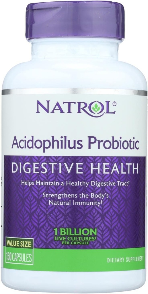 Natrol Acidophilus Probiotique - 100 mg - 150 gélules