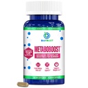BioTrust MetaboBoost supplément de perte de poids – Suppresseur d'appétit , Calorie Fat Burner , Métabolisme Booster – pilules de régime cliniquement étudié avec Berberine pour Holistic WeightLoss Support- 60 capsules