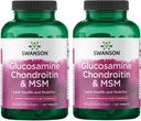 Swanson Glucosamine Chondritine & Msm 500/400/200 Milligrammes 120 Tables (2 Pack)