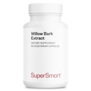 Supersmart - Extrait d'écorce de saule 530mg par jour (haute puissance) - 15 % de salicine - Supplément naturel d'herbe de saule de saule (non-OGM et sans gluten) - 60 capsules végétariennes