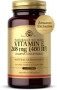 Solgar Vitamine E 268 mg (400 UI), 360 Alpha Softgels - Antioxydant naturel, peau et système immunitaire - Vitamine E d'origine naturelle - Sans gluten, sans lait - 360 portions