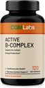 Complexe Vitamine B - Actif B1, B2, B3, B6, B12, Thiamine, Riboflavine, Niacine, Folate, Biotine, Acide pantothénique, Inositol par CGM Labs