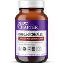 Nouveau chapitre Omega-3 Complex, 1000mg Softgels, supplément huile de poisson Saumon sauvage d'Alaska pour le cœur, le cerveau, les yeux, les articulations et la peau soutien de santé - 30 Compte