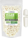 XPRS Nutra Taille 0 Capsules vides - 1000 Compte Capsules vides de végétalien - Pilules végétariennes - Bricolage Gélule végétale Remplissage - Veggie Pill Caps pour Do-It-Youlf Suppléments (Blanc)