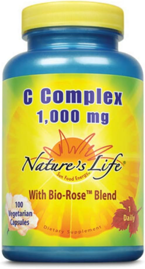 Nature's Life VIT C 1,000 mg Caps | 100 ct