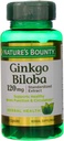 Bounty Ginkgo Biloba de la nature 120 mg double résistance - 100 capsules, boîte de 2