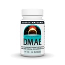Source Naturals DMAE, Bitartrate de diméthylaminoéthanol - soutient la concentration mentale - 50 capsules
