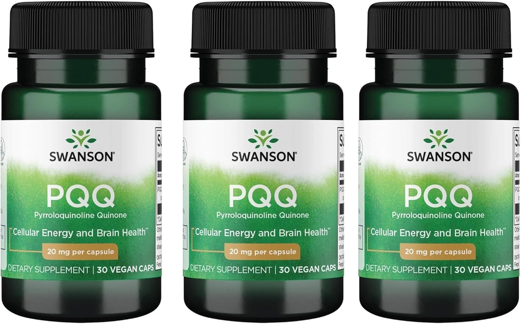 Swanson Pqq Pyrroloquinoline Quinone 20 mg 30 Vég.