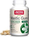 Formules de Jarrow Gum mastic 1000 mg - 60 capsules de Veggie - Formule naturelle de soutien de l'estomac, duodénal et de la santé buccodentaire - 30 portions