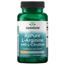 Ajipure L-Arginine acide amino de Swanson avec L-Citrulline 60 gélules