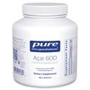Encapsulations pures Acai Supplément de baie pour fibre, support immunitaire, antioxydants et flavonoïdes*