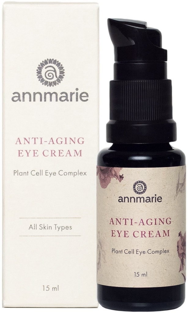 Annmarie soin de la peau crème oculaire anti-âge - avec le thé vert antioxydant-rich, l'extrait de l'oeil et du concombre, apaisant pour le puffines, les lignes fines et les rides, tous types de peau (15ml, 0,5 fl oz)