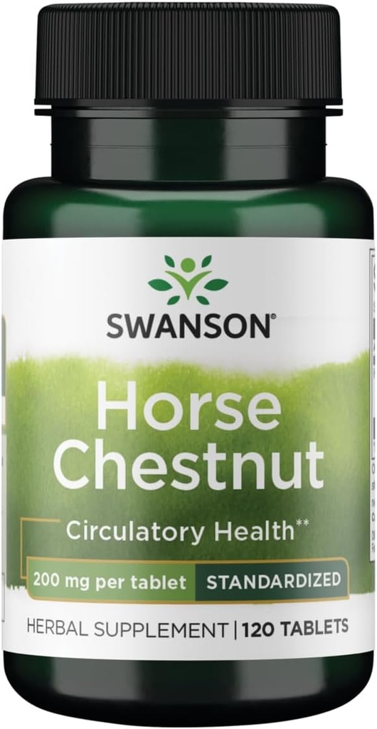 Swanson Timed-Release Horse Chestnut 22% Aescin 200 Milligrams 120 Tabs