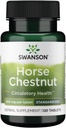 Swanson Châtaigne de cheval à libération temporelle 22% Aescin 200 Milligrammes 120 Tabs