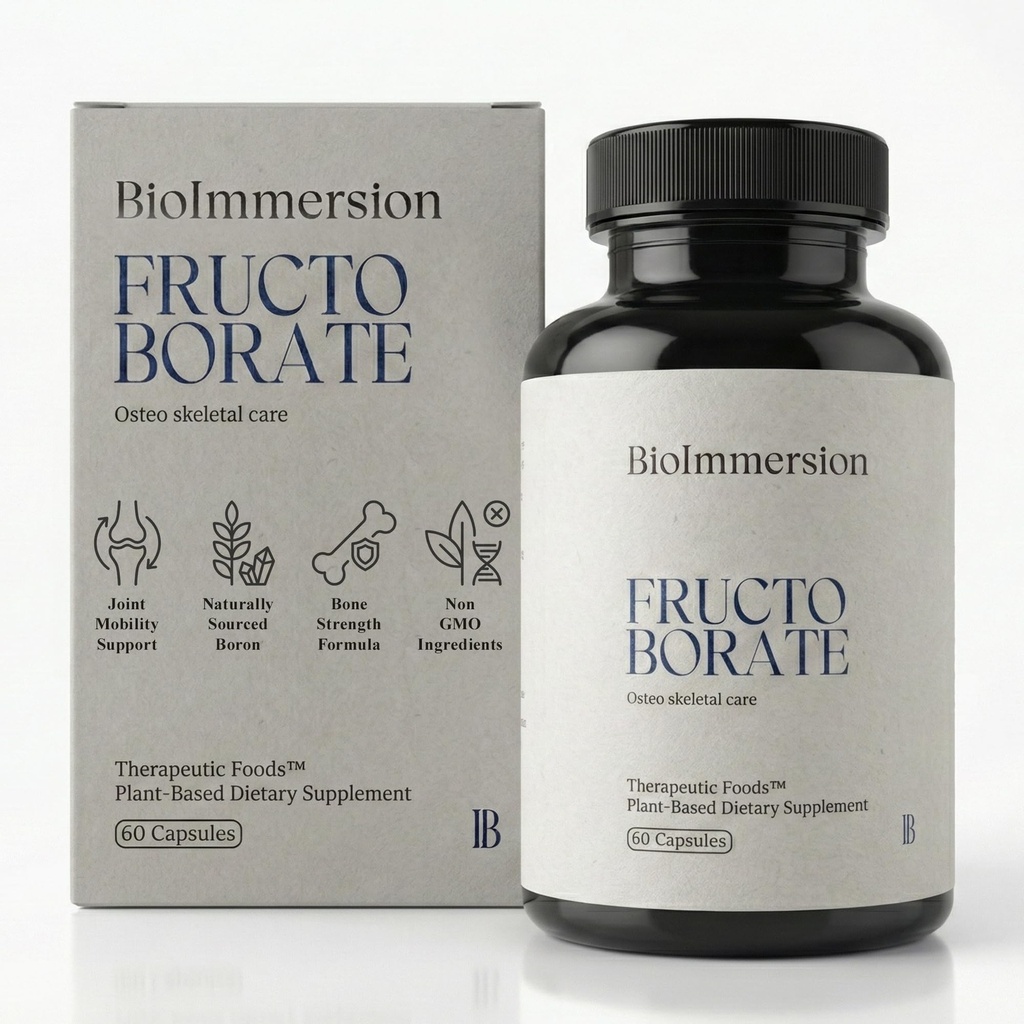 Complexe de borate de Fructo – supporte la mobilité conjointe et la force osseuse, supplément de boron pour le soulagement de l'inflammation, 60 capsules, non-OGM