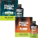 Alimentation en carburant de grenouille Protéines et pré-entraînement ultra-énergétiques, 1500mg Beta Alanine, 15g Protéines Nano-Hydrolyzed Grass Fed Collagen, pré et post-entraînement, 1.2 oz Packets, 48 Pack