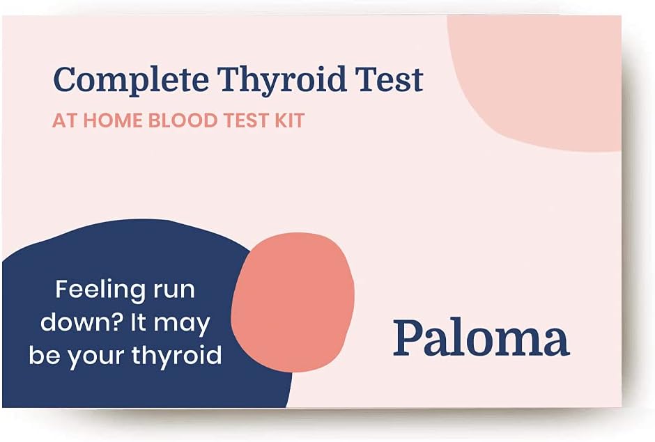 Test complet de thyroïde à la maison de TSH précis et complet, gratuit T3, libre T4, anticorps TPO