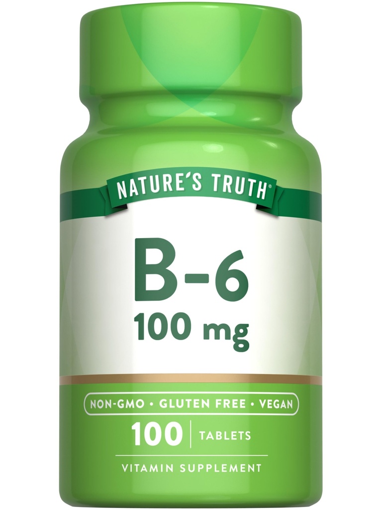 La vérité de la nature B6 Vitamines 100mg de 100 comprimés