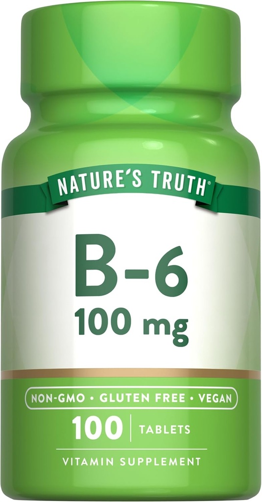 La vérité de la nature B6 Vitamines 100mg de 100 comprimés