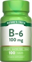 La vérité de la nature B6 Vitamines 100mg de 100 comprimés
