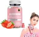 DYALE Glutathion Collagen Glumies,Glutathion Collagen Glumies pour tache foncée,60/120 Pcs Glumies pour femme Collagen Collagen Glumies pour tache foncée,Korean Collagen Gummes pour tache foncée (1pc)