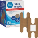 MED PRIDE 100 Bandes de doigts, doigts et bandages de tissus stériles – Latex et sans caoutchouc hypoallergéniques, 1,5in X 3in