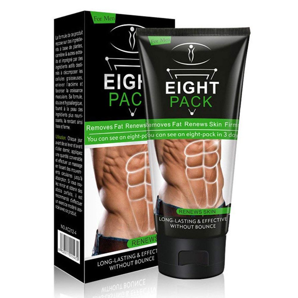 AICHUN BEAUTÉ Hommes Femmes Crème musculaire abdominale Anti cellulite Lombrant la graisse Crème brûlante pour une bonne figure 170g