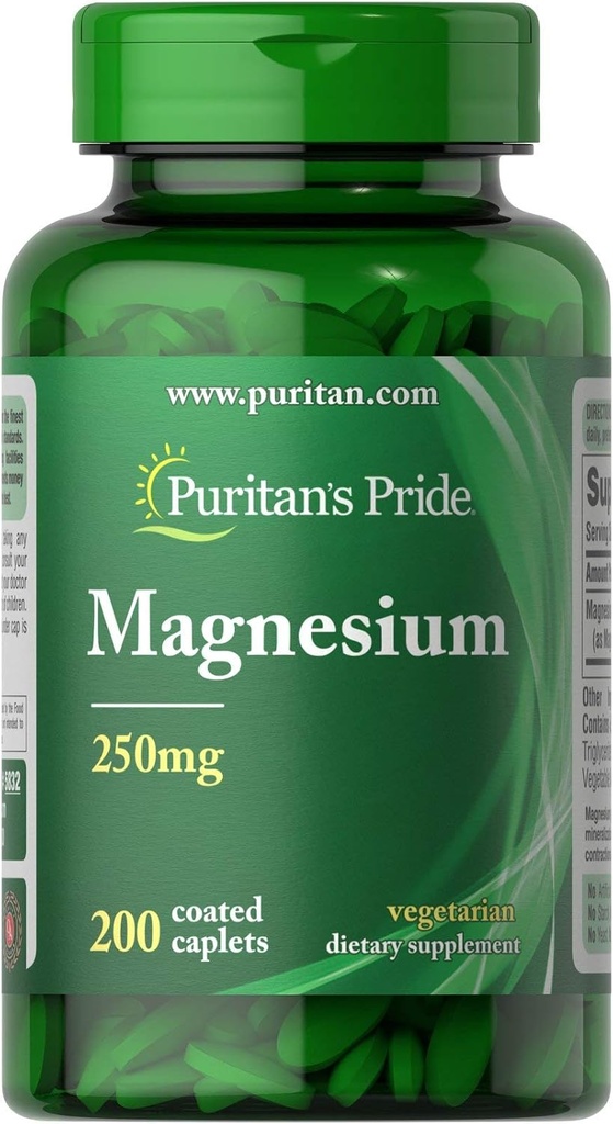 La fierté de Puritan Magnésium 250 mg