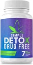Simple Detox Cleanse | Support for Ultimate Body Detox | Made in USA | Detox Cleanse for Men & Women | 42 Capsules