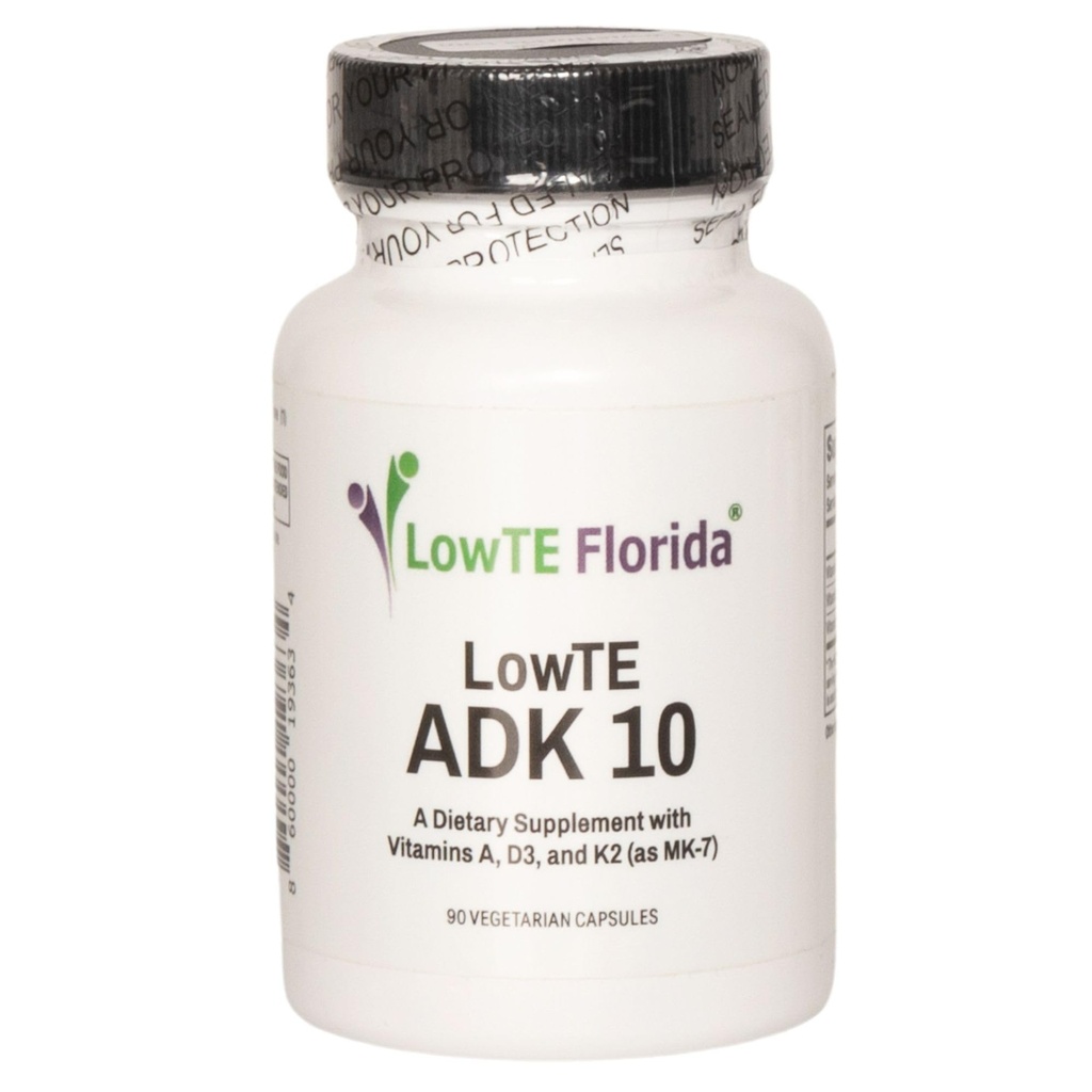 ADK 10-90 Capsules I Vitamine D3 K2 & A, Supplément multivitamine pour os, dents et coeur plus forts* et pression artérielle normale*, Vitamine haute puissance ADK avec vitamine D3 10 000 iu