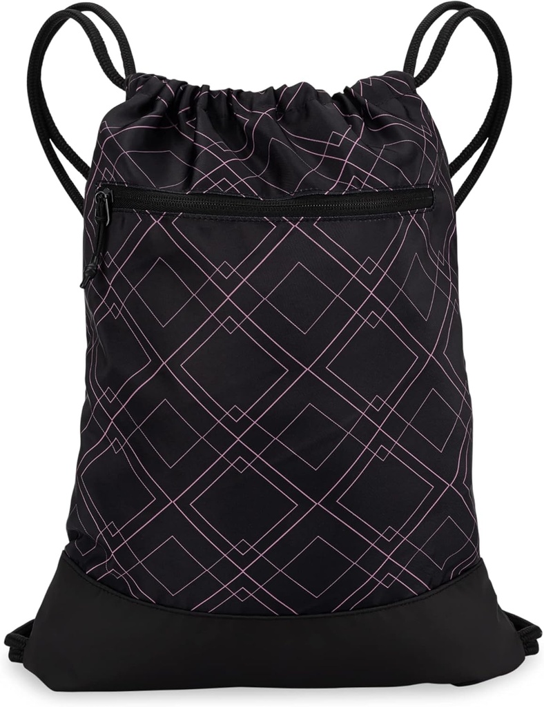 Sac de gymnastique durable pour les femmes Gym Cinch Sac à dos durable avec des designs graphiques